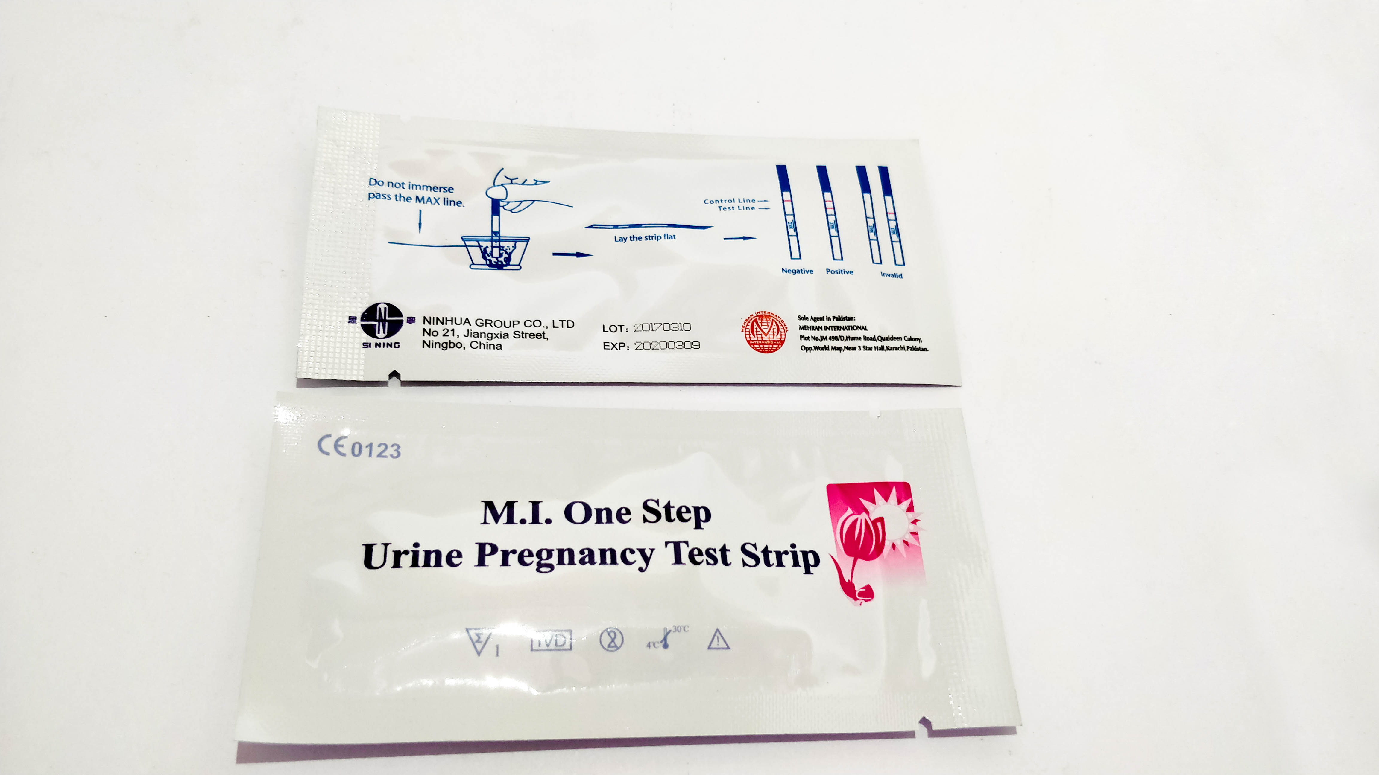 M.I Pregnancy Test Strip – (50 strips)