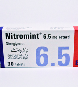 Nitromint 6.5 mg Retard Tablets (Hungary)